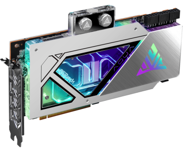 ΠΠΈΠ΄Π΅ΠΎΠΊΠ°ΡΡΠ° ASRock (RX7900XTX AQ 24GO) Radeon RX 7900 XTX 24GB AQUA OC