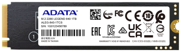 Твердотельный накопитель ADATA 1000 Gb LEGEND 840 ALEG-840-1TCS