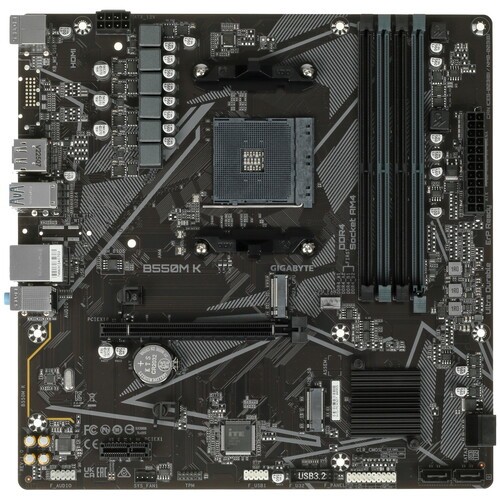 Материнская плата Gigabyte B550M K