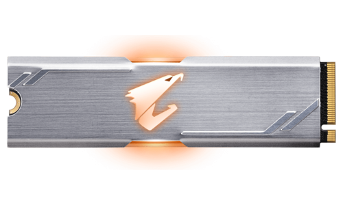 Твердотельный накопитель Gigabyte 512 Gb AORUS GP-ASM2NE2512GTTDR