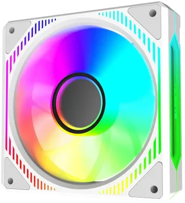 Вентилятор для корпуса ALSEYE ARGB White Mirror-W-P