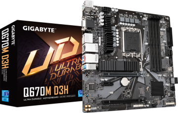 Материнская плата Gigabyte Q670M D3H