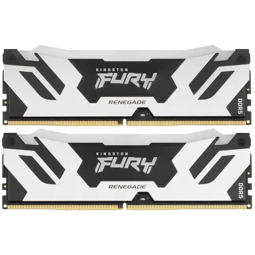 Оперативная память 32 Gb 7200 MHz Kingston FURY Renegade RGB Silver (KF572C38RSAK2-32)