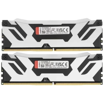 Оперативная память 32 Gb 7200 MHz Kingston FURY Renegade RGB Silver (KF572C38RSAK2-32)
