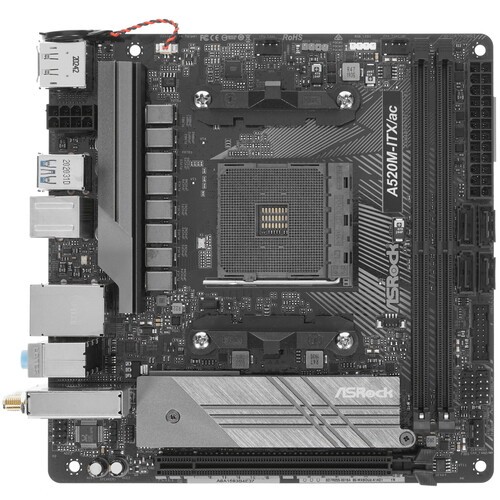 Материнская плата ASRock A520M-ITX/AC