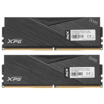 Оперативная память 32 Gb 5200 MHz ADATA XPG LANCER (AX5U5200C3816G-DCLABK)