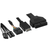 Компьютерный корпус ADATA XPG INVADER X TG Black (INVADERXMTWOF-BKCWW)