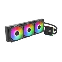 Система жидкостного охлаждения для процессора Geometric Future Eskimo Junior Neon 36 5V ARGB Black (1C255B0361001) (GF_SKM-JR-NEON-36-BK)