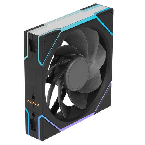 Вентилятор для корпуса Lian Li UNI FAN TL LCD 120 Reverse ARGB Black (G99.12RTLLCD1B.R0)