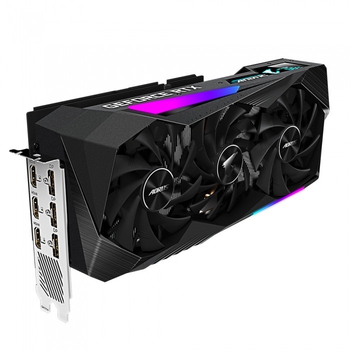 Видеокарта GIGABYTE (GV-N3070AORUS M-8GD) GeForce RTX 3070 8GB AORUS MASTER
