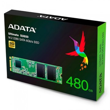 Твердотельный накопитель ADATA 480 Gb SU650 ASU650NS38-480GT-C