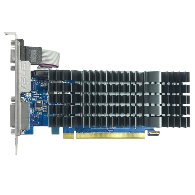 Видеокарта ASUS (GT710-SL-2GD5-BRK-EVO) GeForce GT 710 2GB EVO PASSIVE 90YV0ALA-M0NA00