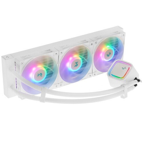 Система жидкостного охлаждения для процессора Deepcool LS720 WH ARGB R-LS720-WHAMNT-G-1