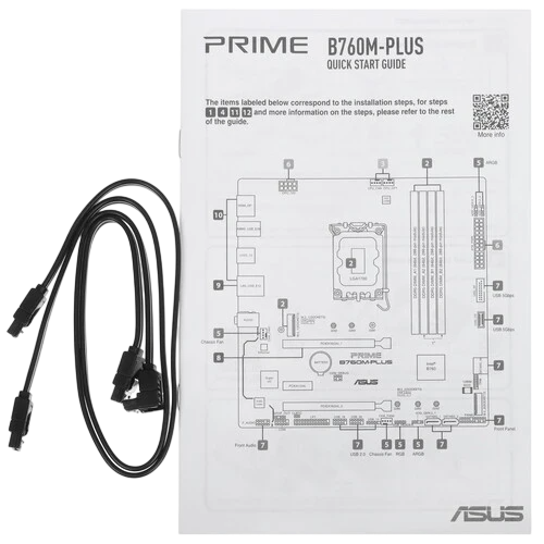 Материнская плата ASUS PRIME B760M-PLUS (90MB1GY0-M0EAY0)