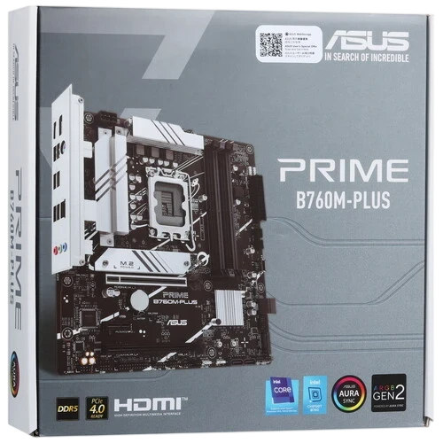 Материнская плата ASUS PRIME B760M-PLUS (90MB1GY0-M0EAY0)