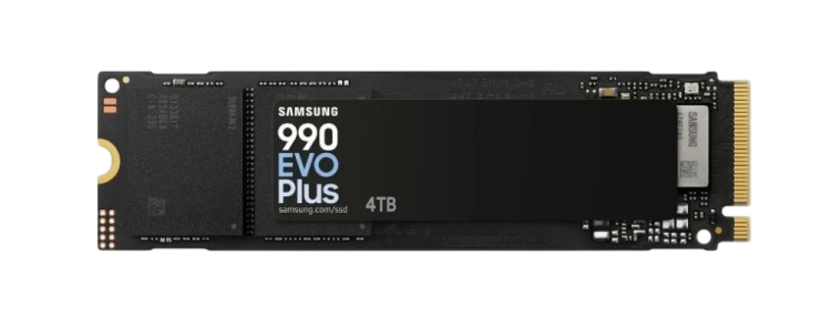 Твердотельный накопитель Samsung 4000 Gb 990 EVO PLUS (MZ-V9S4T0BW)
