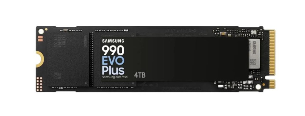 Твердотельный накопитель Samsung 4000 Gb 990 EVO PLUS (MZ-V9S4T0BW)