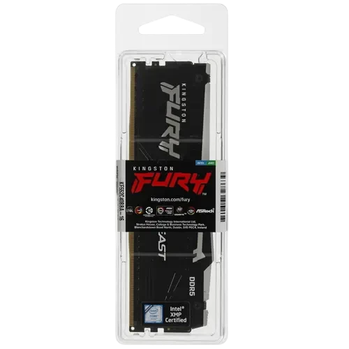 Оперативная память 16 Gb 5200 MHz Kingston FURY Beast Black (KF552C40BBA-16)