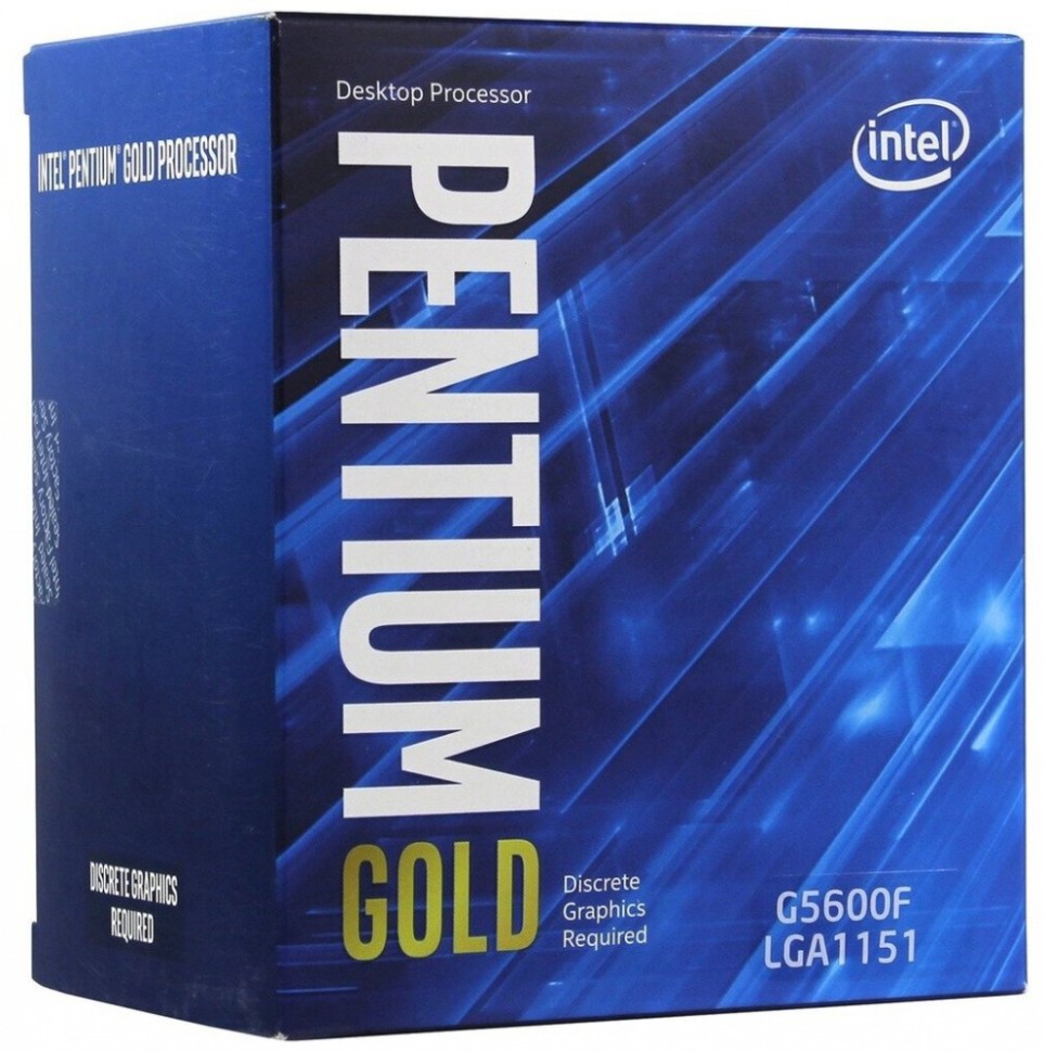 Процессор Intel Pentium Gold G5600F BOX BX80684G5600F