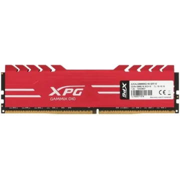 Оперативная память 8 Gb 2666 MHz ADATA XPG GAMMIX D10 Red (AX4U26668G16-SR10)