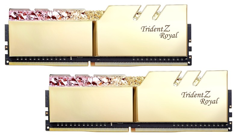 Оперативная память 32 Gb 3600 MHz G.Skill TRIDENT Z ROYAL (F4-3600C16D-32GTRGC)