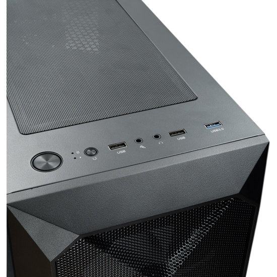 Компьютерный корпус XASTRA A304 4ARGB-C6 TG Black (A304-4FC12A-C6)