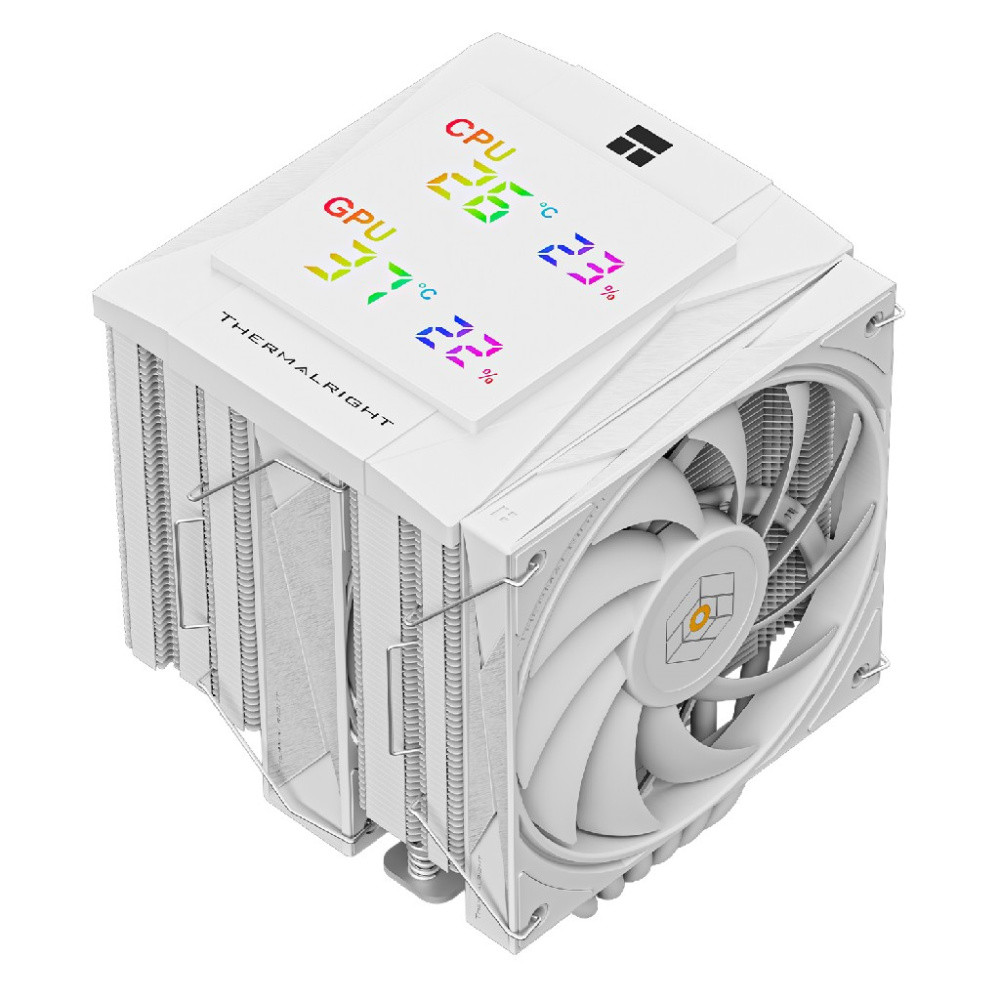 Кулер для процессора Thermalright Royal Knight 120 Digital White (TRRK120DW)