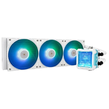 Система жидкостного охлаждения для процессора Thermalright Frozen Warframe Pro 360 ARGB White (TRFWP360AW)