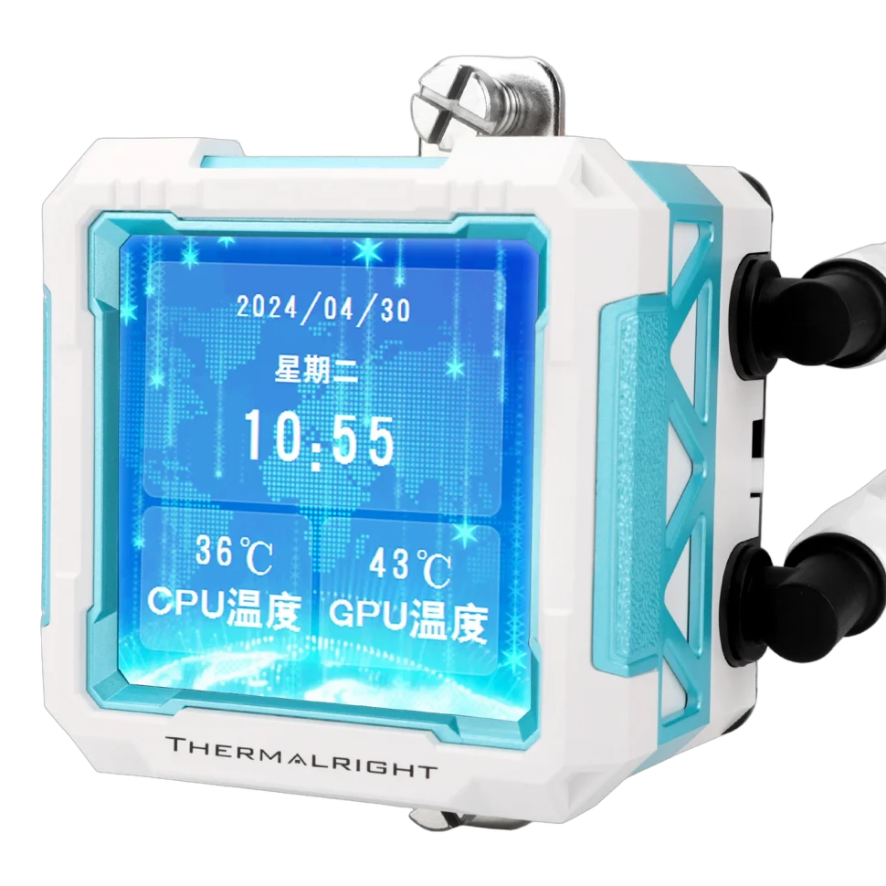 Система жидкостного охлаждения для процессора Thermalright Frozen Warframe Pro 360 ARGB White (TRFWP360AW)
