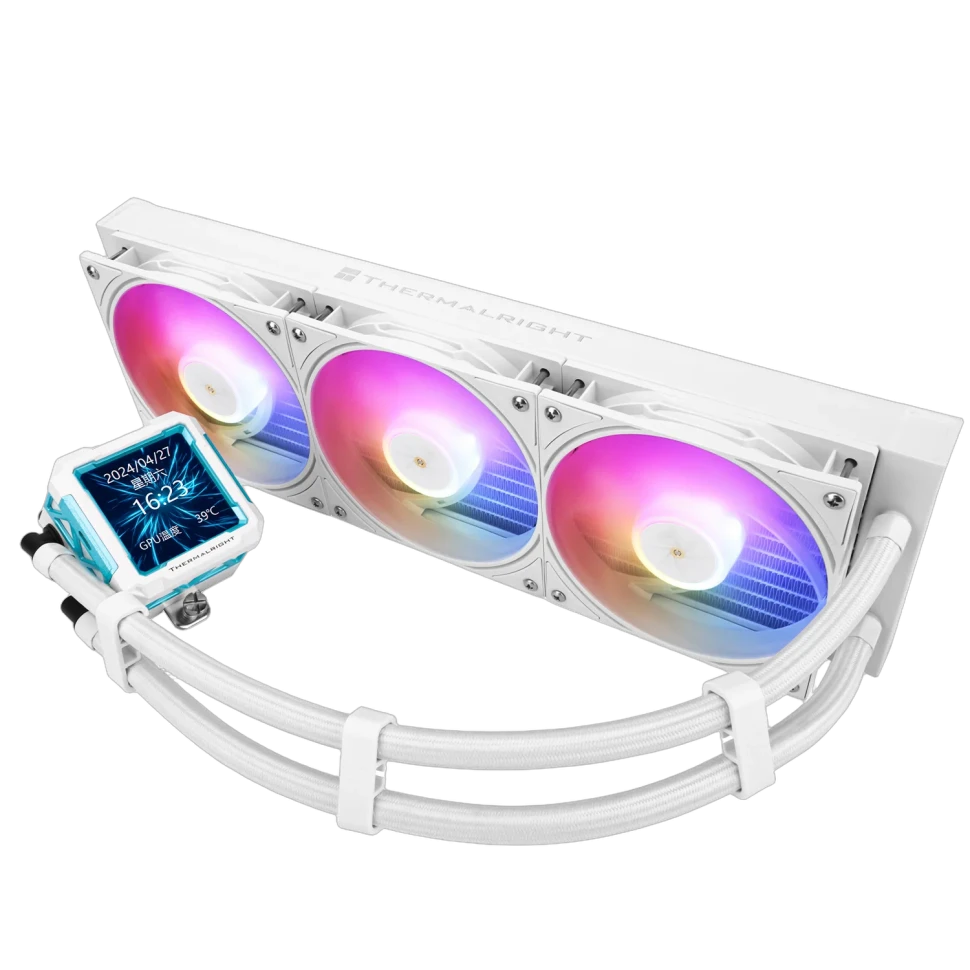 Система жидкостного охлаждения для процессора Thermalright Frozen Warframe Pro 360 ARGB White (TRFWP360AW)