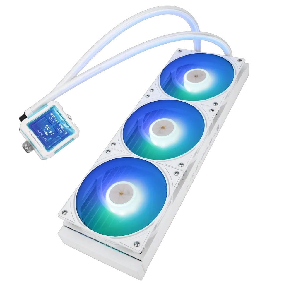 Система жидкостного охлаждения для процессора Thermalright Frozen Warframe Pro 360 ARGB White (TRFWP360AW)