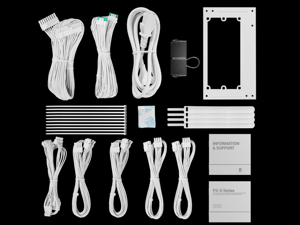 Блок питания Deepcool 850W GAMERSTORM PS850G WH White 16 Pin (PCIe 5.0 Connector Cable Details)