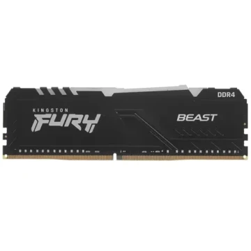 Оперативная память 32 Gb 2666 MHz Kingston FURY BEAST RGB Black (KF426C16BBA/32)