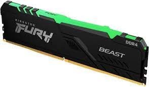 Оперативная память 32 Gb 2666 MHz Kingston FURY BEAST RGB Black (KF426C16BBA/32)