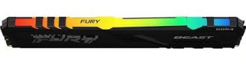 Оперативная память 32 Gb 2666 MHz Kingston FURY BEAST RGB Black (KF426C16BBA/32)