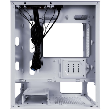 Компьютерный корпус 1STPLAYER FIREBASE X3-M TG LED White (X3-M-WH-4F1-W)