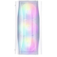 Компьютерный корпус 1STPLAYER FIREBASE X3-M TG LED White (X3-M-WH-4F1-W)