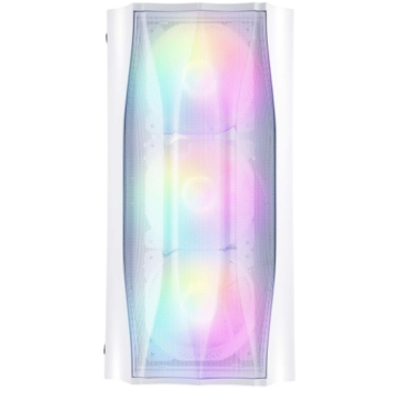 Компьютерный корпус 1STPLAYER FIREBASE X3-M TG LED White (X3-M-WH-4F1-W)