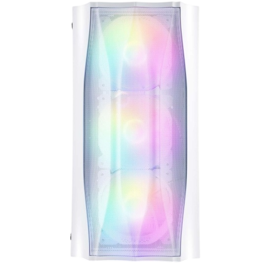 Компьютерный корпус 1STPLAYER FIREBASE X3-M TG LED White (X3-M-WH-4F1-W)
