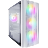 Компьютерный корпус 1STPLAYER FIREBASE X3-M TG LED White (X3-M-WH-4F1-W)