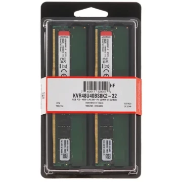 Оперативная память 32 Gb 4800 MHz Kingston (KVR48U40BS8K2-32)