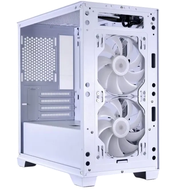 Компьютерный корпус Lian Li LANCOOL 205M Mesh White (G99.OE744MS.10)