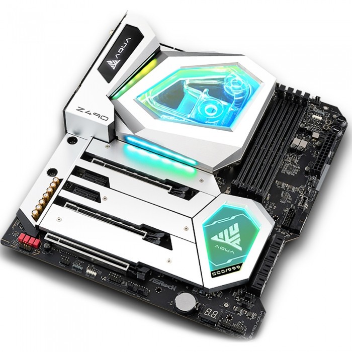Материнская плата ASRock Z490 AQUA