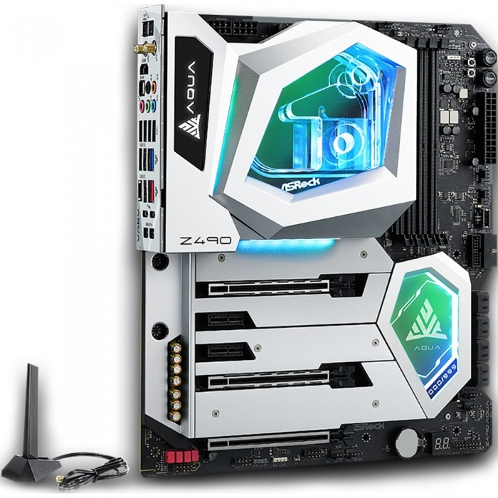 Материнская плата ASRock Z490 AQUA
