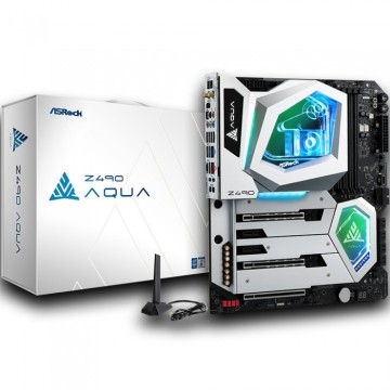 Материнская плата ASRock Z490 AQUA