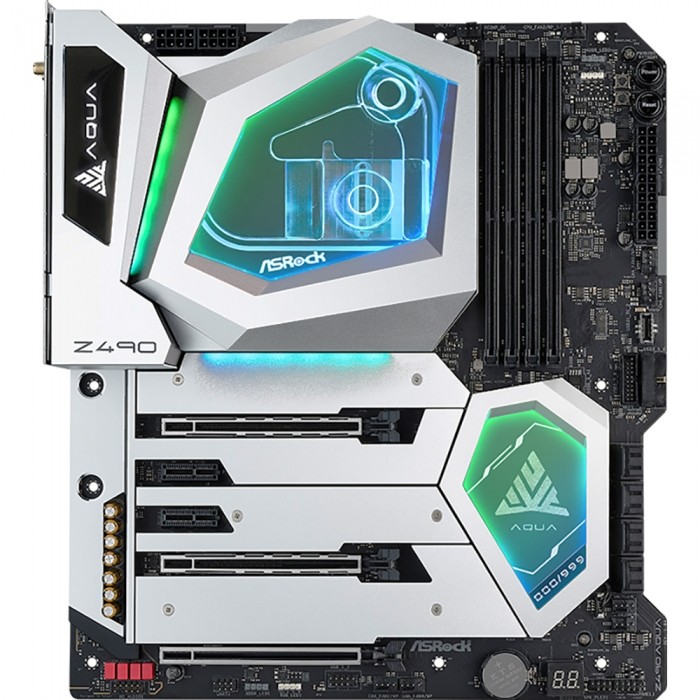 Материнская плата ASRock Z490 AQUA