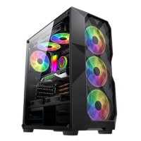 Компьютерный корпус ALSEYE TG Black (Big Jony -B)