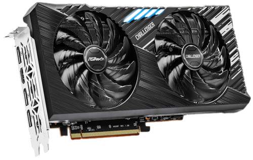 Видеокарта ASRock (RX6750GRE CL 10GO) Radeon RX 6750 GRE 10GB CHALLENGER OC
