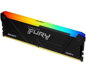 Оперативная память 32 Gb 2666 MHz Kingston FURY Beast RGB PnP Black (KF426C16BB2A/32)