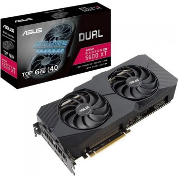 Видеокарта ASUS (DUAL-RX5600XT-T6G-EVO) AMD Radeon RX 5600 XT DUAL TOP Edition